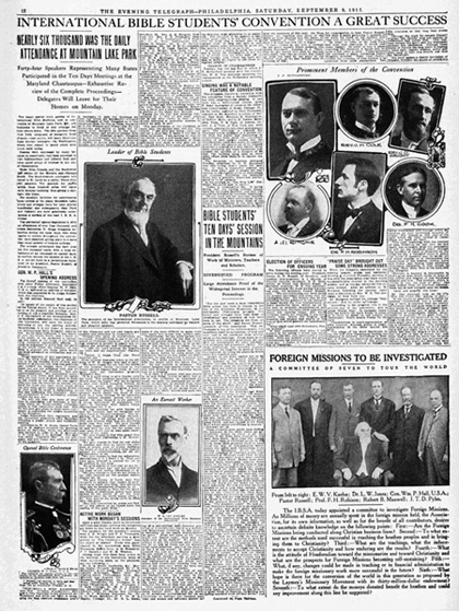 Mapa podróży - 1911 r.