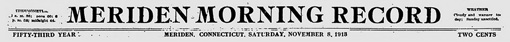 „Meriden Morning Record”